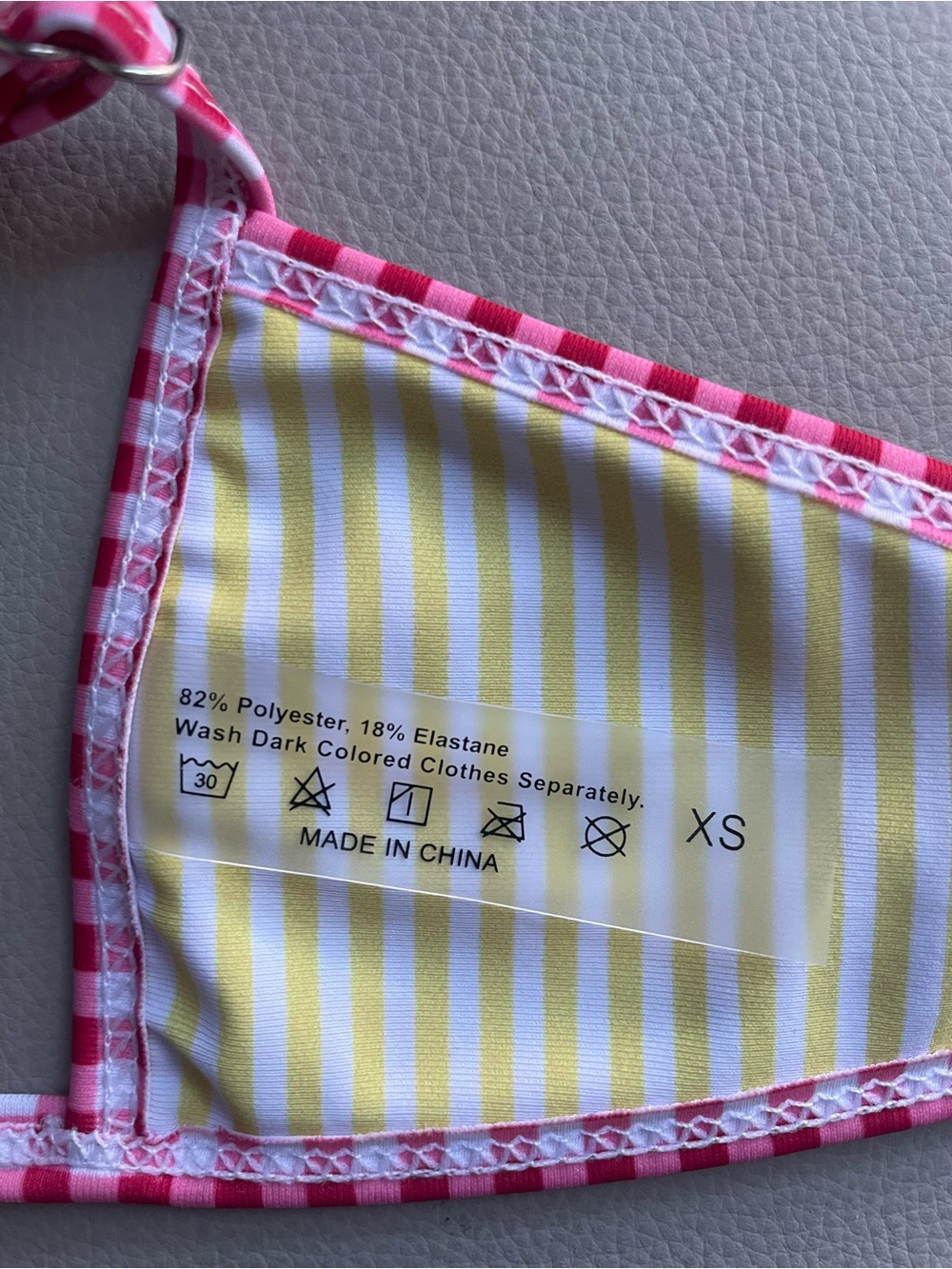 Cute SHEIN Floral & Gingham Bikini Set | Never Worn / Brand New - Picture 5 of 11